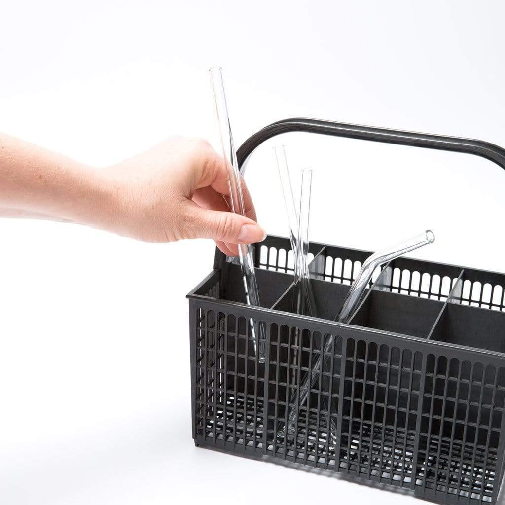 HÅLM glass straw with rounded, taste-neutral edges preserves flavor.