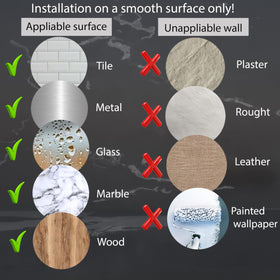 Hamletoff easy installation guide for no drill adhesive mounting