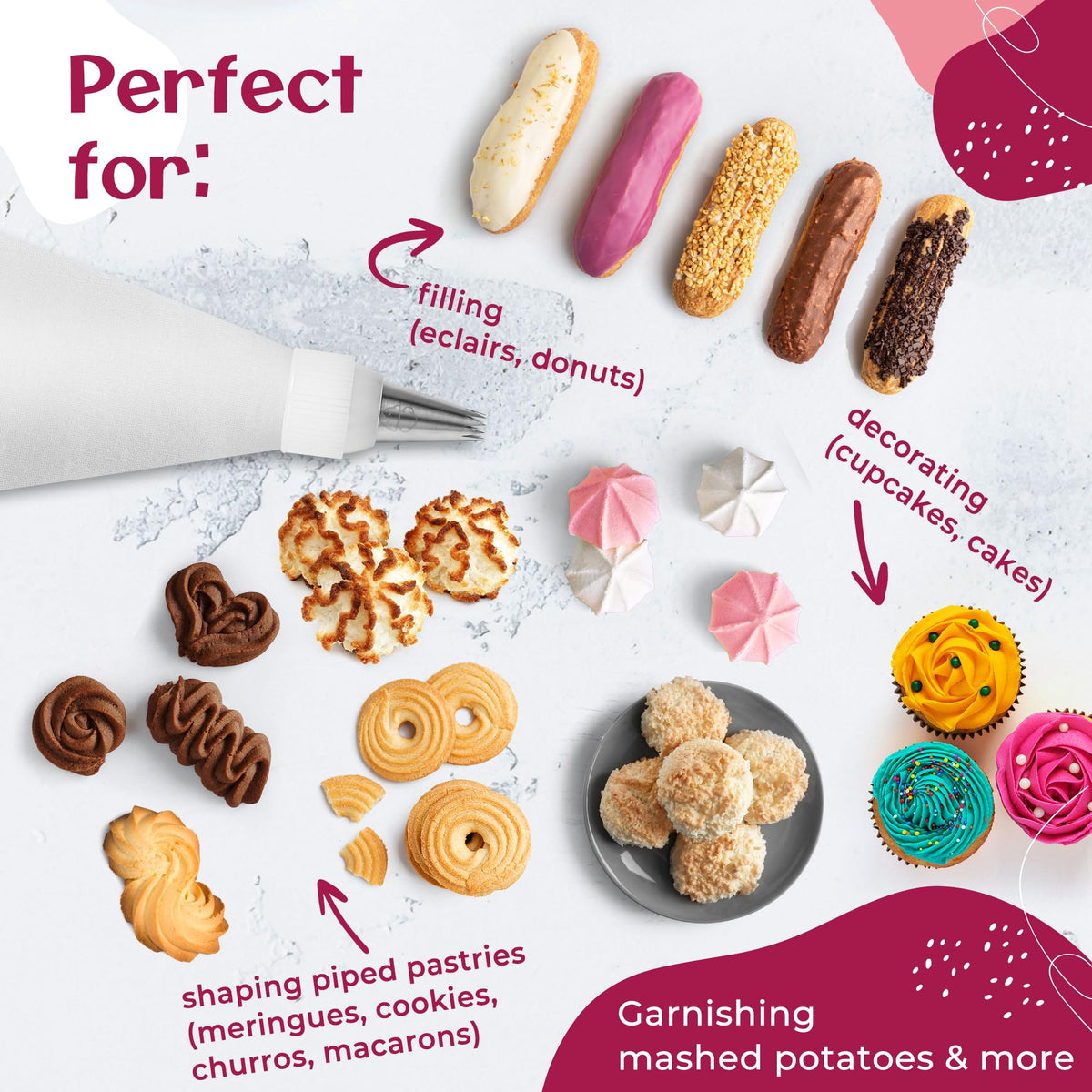 Happy Lemuro gift-ready packaging makes a thoughtful baking gift set.