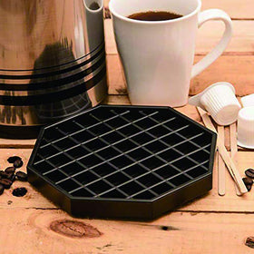 Happy Reunion coffee bar drip tray pack of four keeps stations organized.