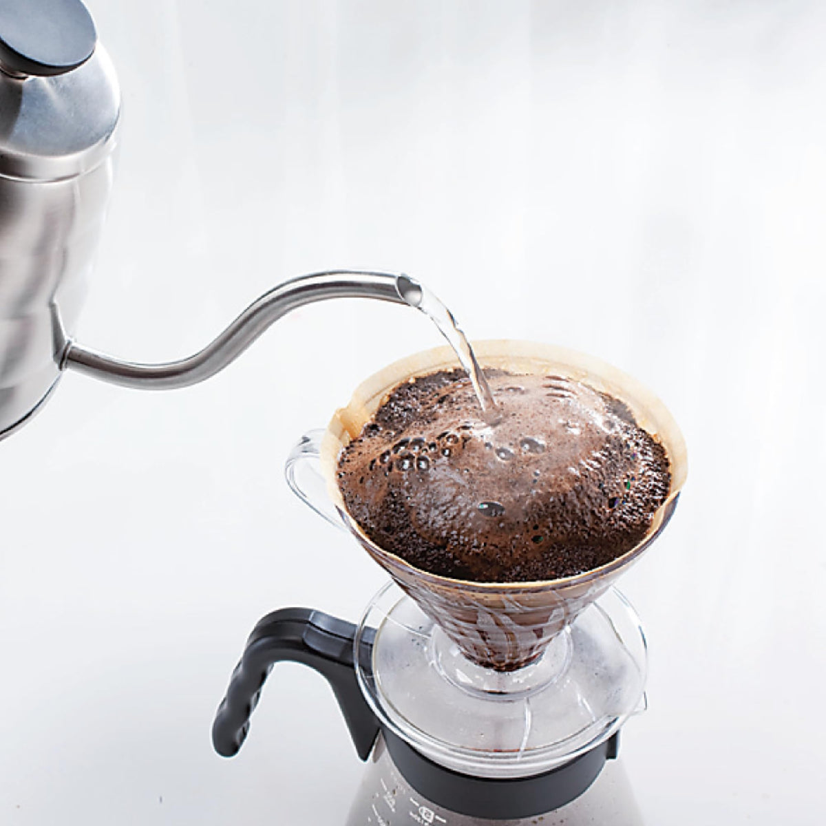 HARIO coffee server ideal for pour-over setups and sharing