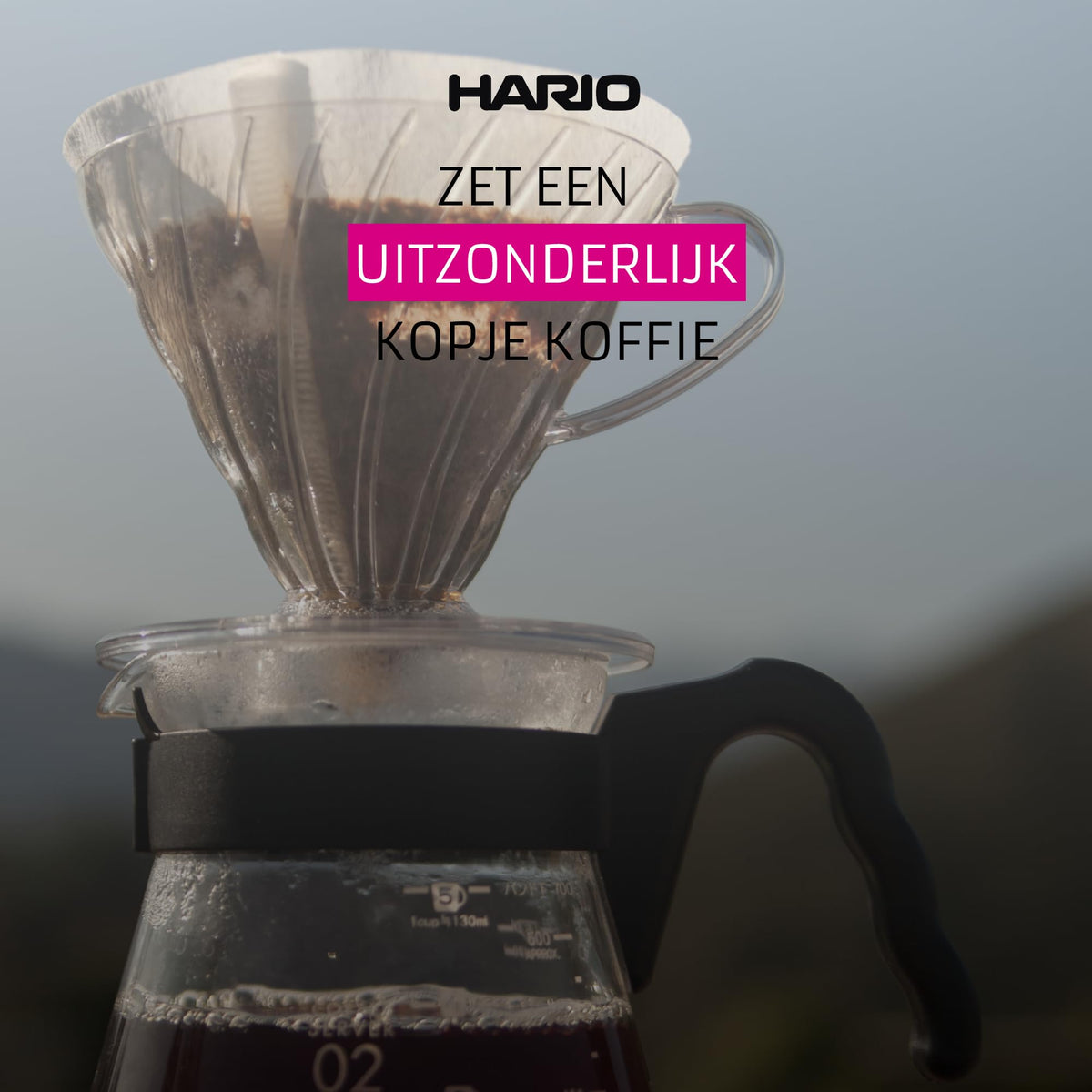 Eco-friendly unbleached paper filters by HARIO for sustainable brewing