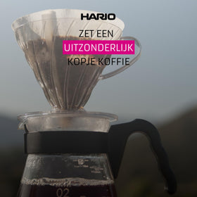 Eco-friendly unbleached paper filters by HARIO for sustainable brewing