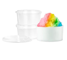 Hawaiian Shaved Ice freezer mold with lid for secure storage