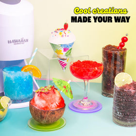 Hawaiian Shaved Ice in-use setup captures family fun moments.