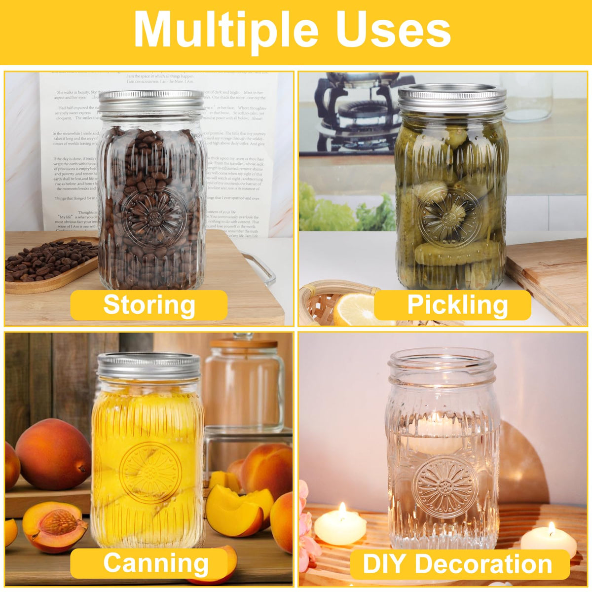 HAYHOI jars with labels and tags for organized gift-ready batches