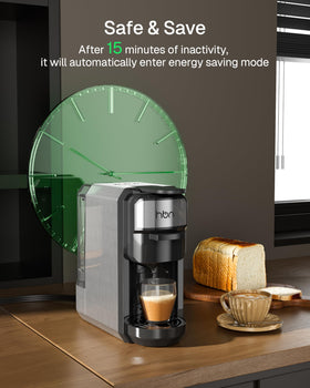 HBN 20oz removable water tank shows water level clearly.