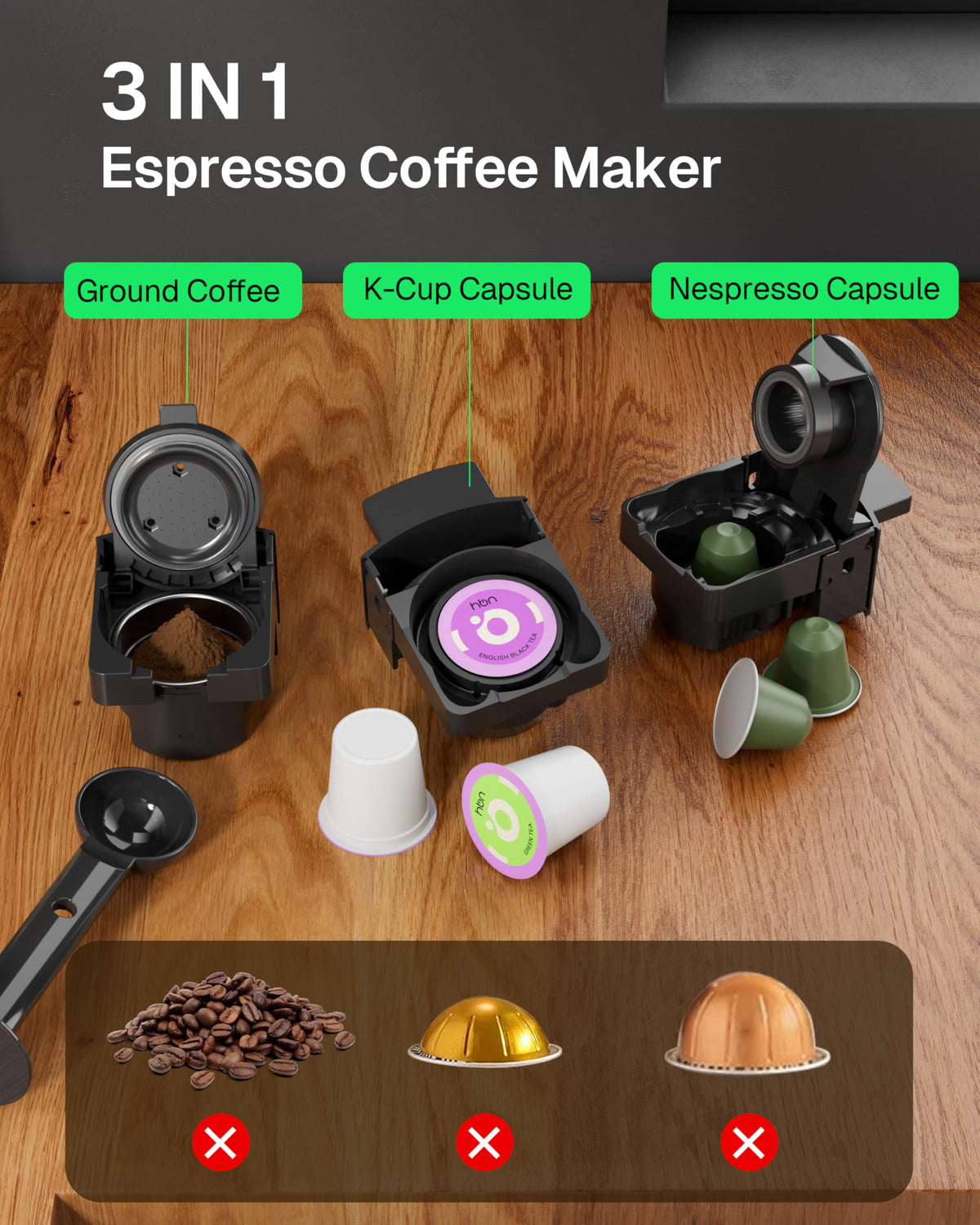 HBN espresso crema close-up showcases cafe-quality crema.