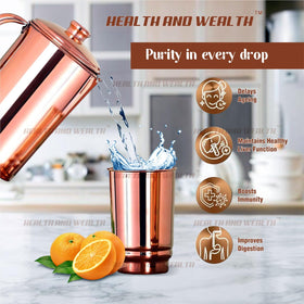 Healthandwealth dining-table pitcher on display supports shared meals