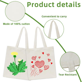 HECTOLIFE tote close-up stitching highlights sturdy seams