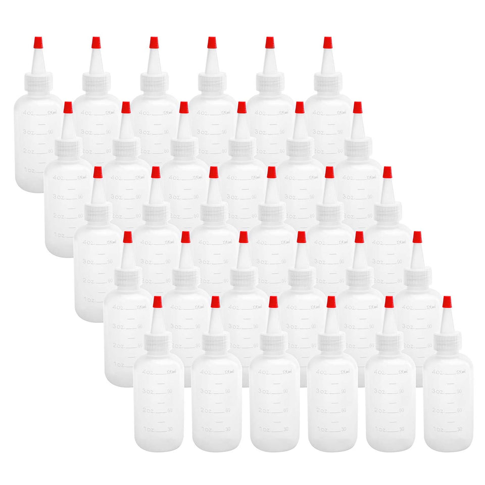 Hedume 30-pack bottles with red tip cap and measurement for precise dosing.