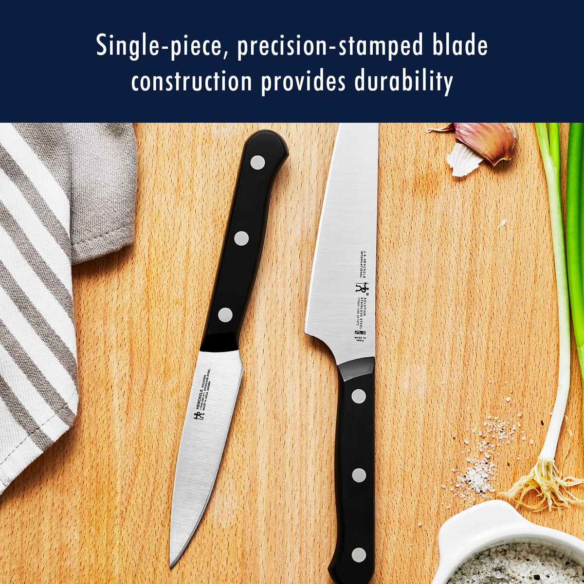 HENCKELS Solution 8-inch chef’s knife for everyday slicing