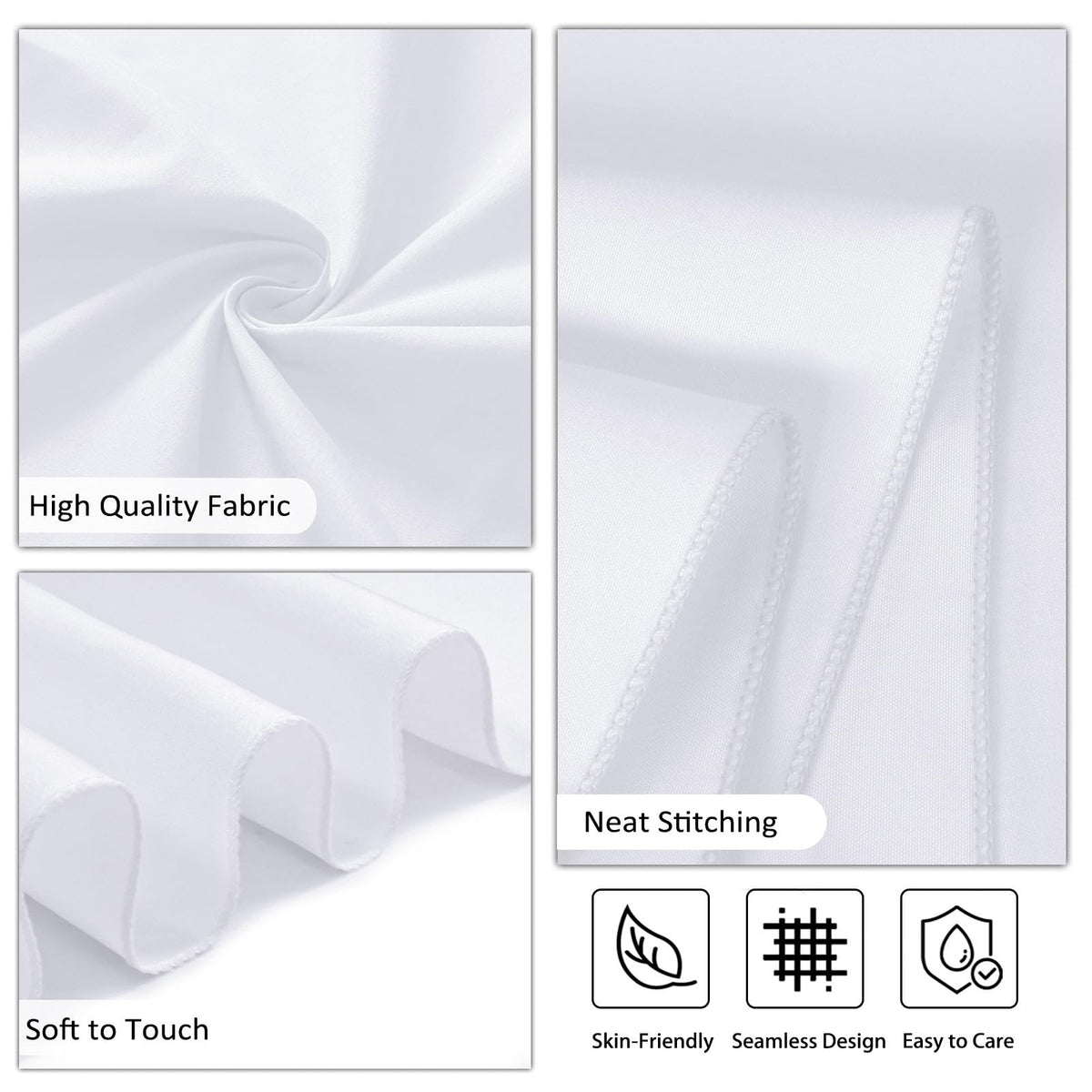 Banquet-style buffet setup with Heneger tablecloth for elegant presentation