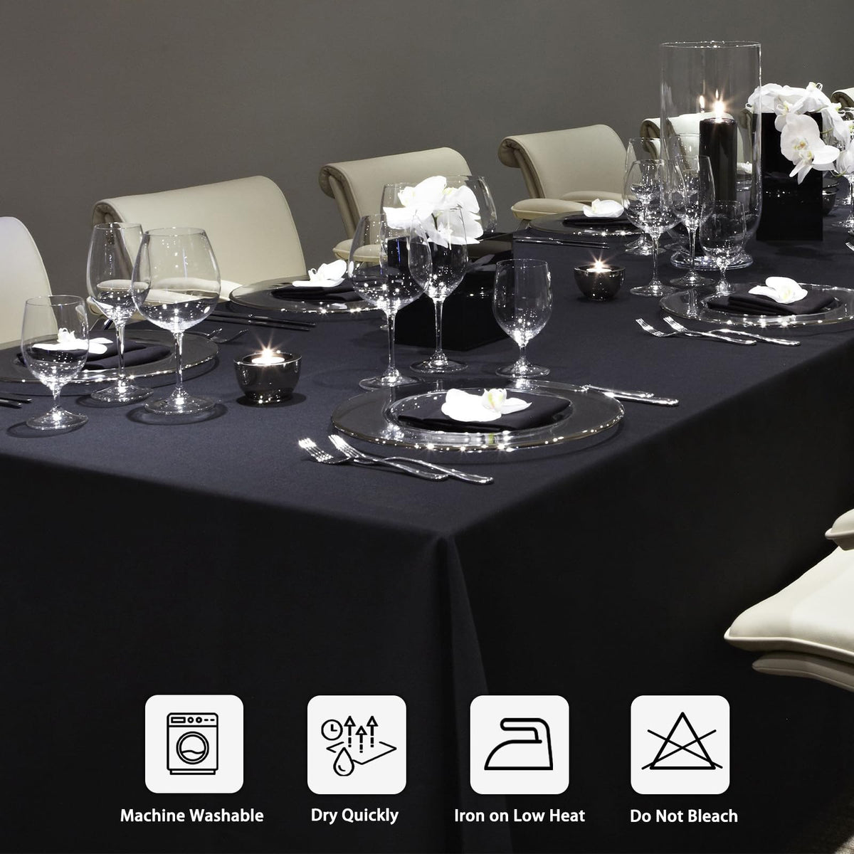 Heneger outdoor dining setup with fabric drape for stylish dining