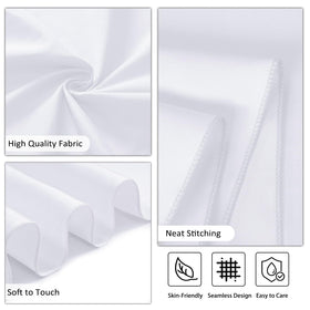 Heneger tablecloth on wedding banquet setup highlights elegant protection and versatile decoration.