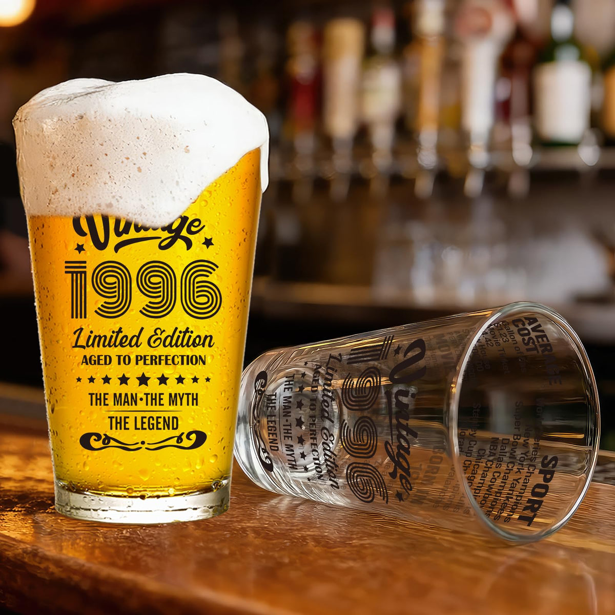 Henghere daily-use beer glass enhances casual drinking moments.