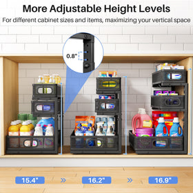 HERJOY wobble-free pull-out design for quick access
