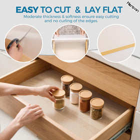 Hersvin kitchen cabinet liner cut-to-size for a precise fit