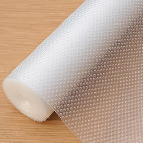 Hersvin shelf liner with clear dot top texture for ventilation and grip.