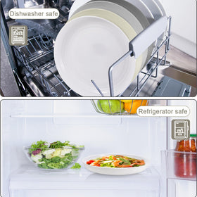 HEYCOME dishwasher-safe plate for easy cleanup after meals