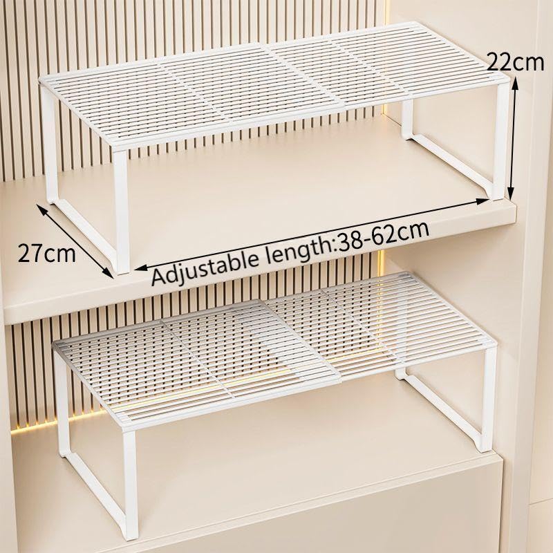 HGZBS adjustable-length shelf from fifteen to twenty-four point four inches for custom sizing.