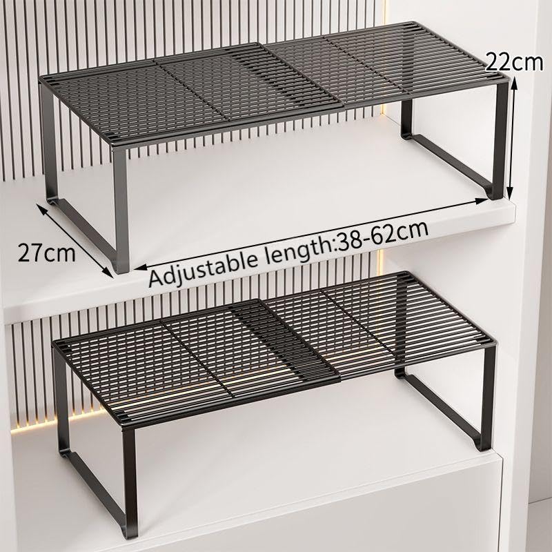 Black finish on HGZBS shelf complements modern spaces