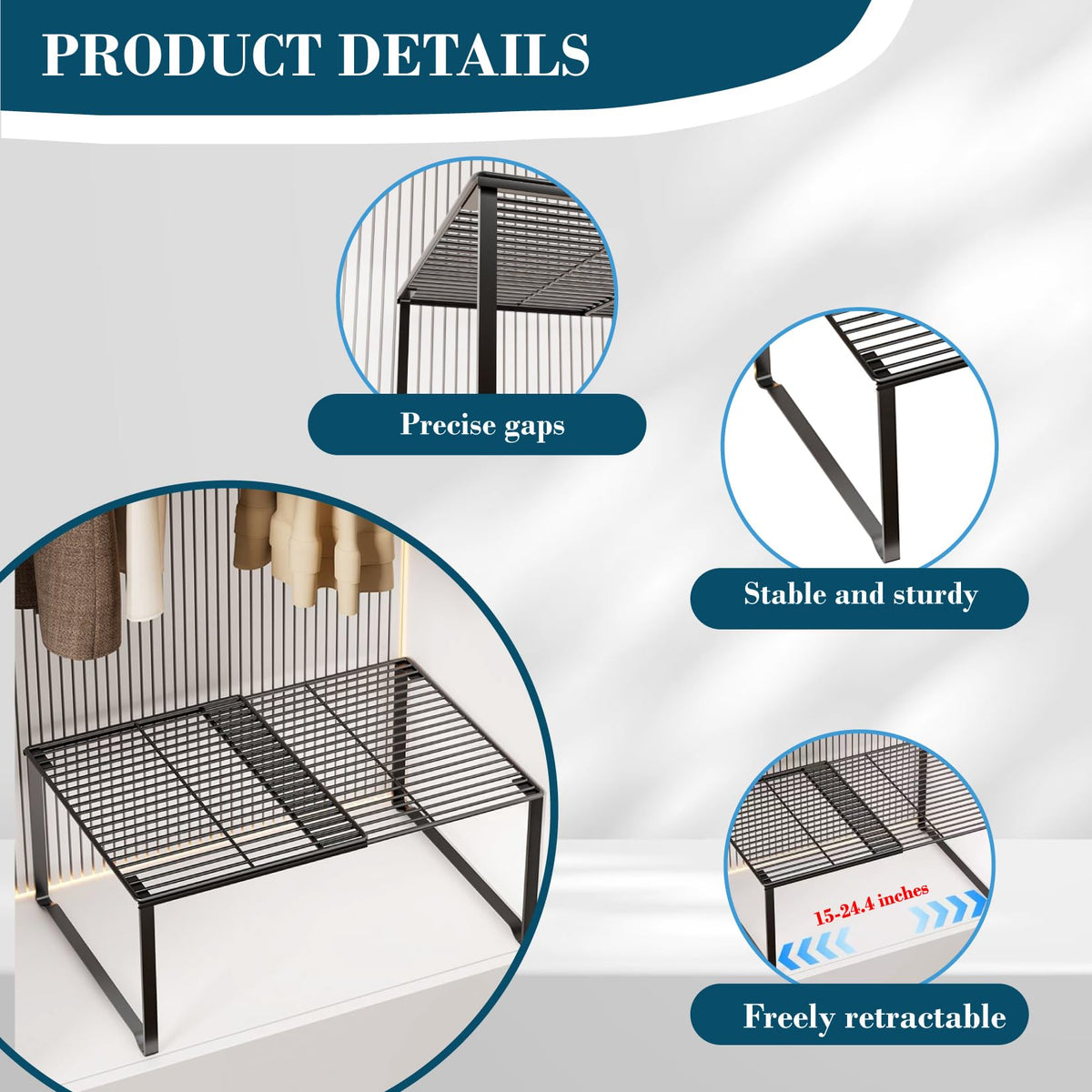 HGZBS heavy-duty wire panels support heavy items without sagging