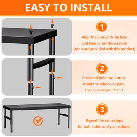 HI NINGER high-strength steel frame ensuring durability and rust resistance