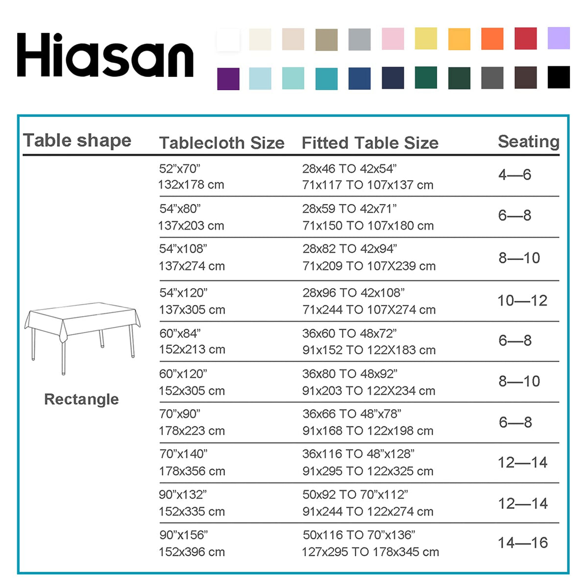 Hiasan outdoor picnic setup stays clean with waterproof, wipeable fabric