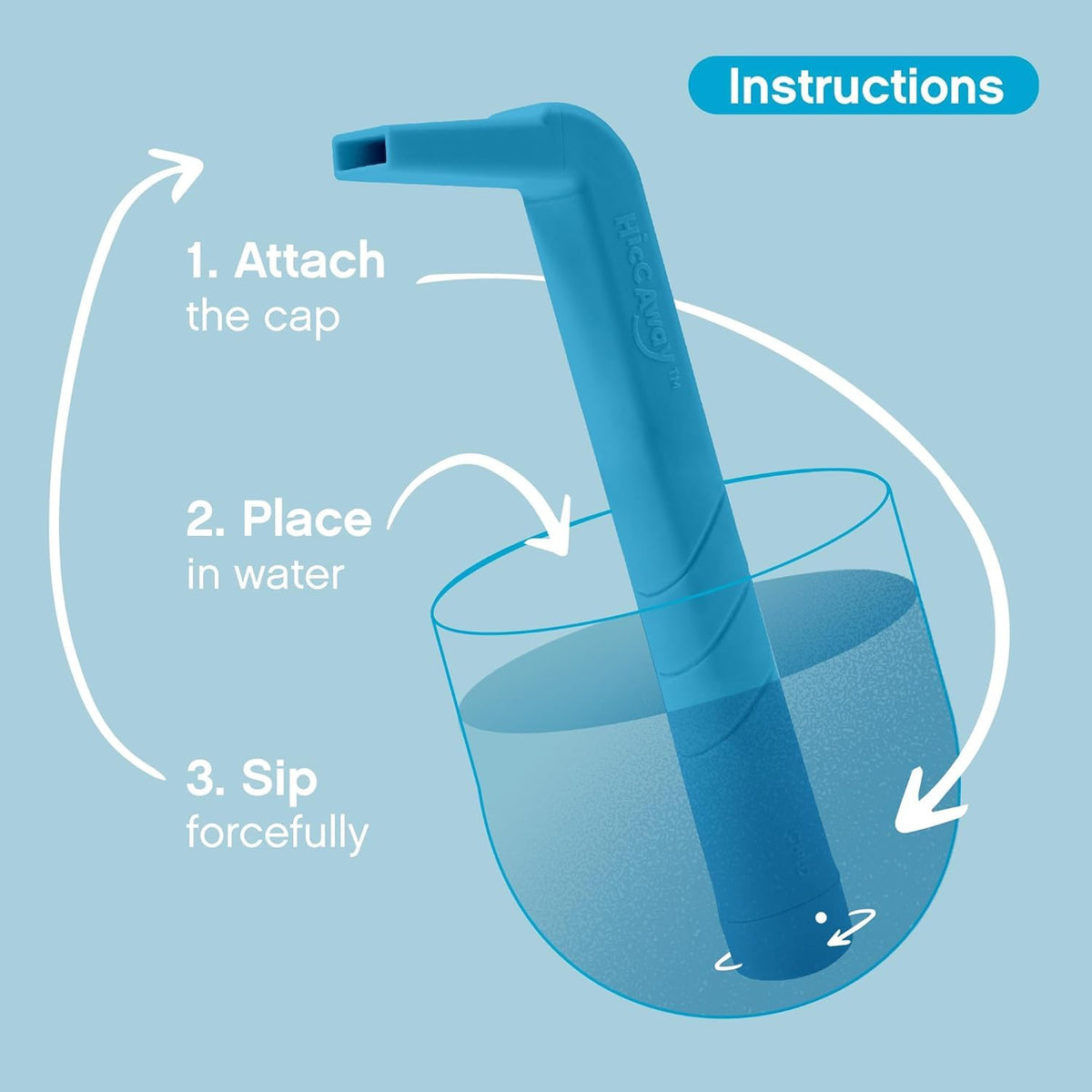 HiccAway made in the USA, physician-designed for reliability.