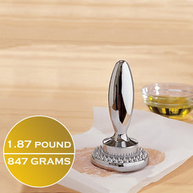 Hicook toothed side tenderizes meat for marinades and recipes