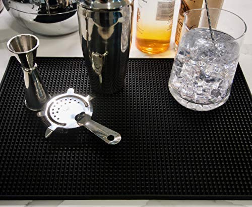 Highball & Chaser durable rubber bar mat suited for bars and cafes.