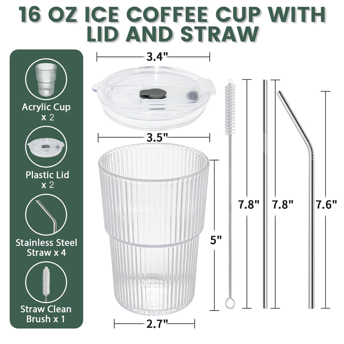 HIGIINC unbreakable cups with lids ideal for daily use
