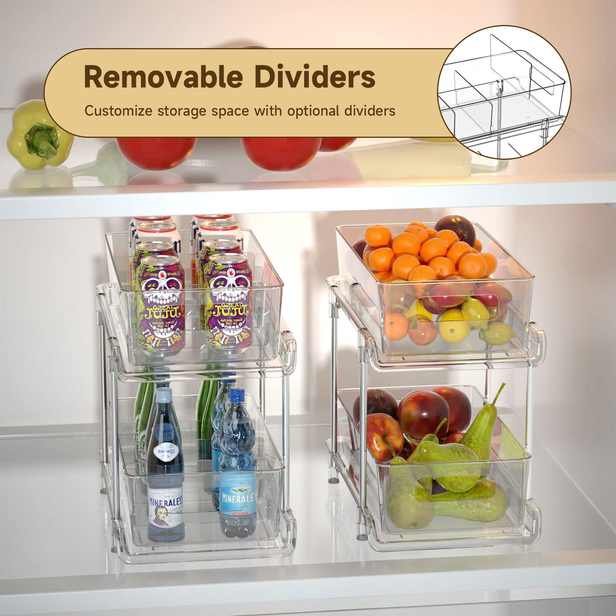 HIHEGD medicine cabinet organizer keeps essentials neatly arranged