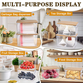 Hiitytin clear plastic body shows bag status at a glance.