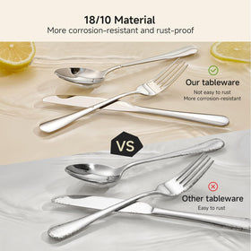 HIKAA Ideal replacements or supplements to existing flatware collections.