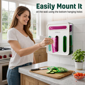 HIMUS quick-refill lid design makes bag loading simple and fast.