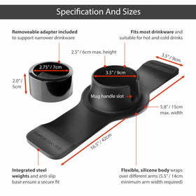 HIT PRODUCTS CouchCoaster extended length enables convenient reach