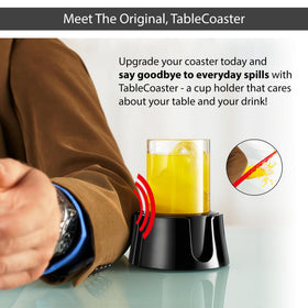 HIT PRODUCTS TableCoaster tacky base offers non-slip grip on smooth surfaces