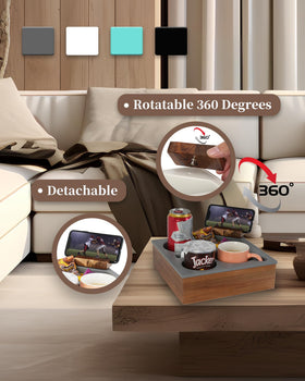 Hitseon bed, car, sofa organizer for travel and relaxation.
