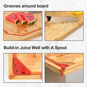 HIWARE built-in handle holds provide easy carrying and maneuvering around the kitchen.