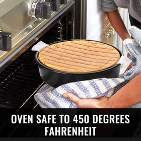 Hiware nonstick coating bakeware for effortless food release.