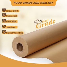 HIWARE parchment paper fits standard 12-inch pans, reducing prep time and waste.
