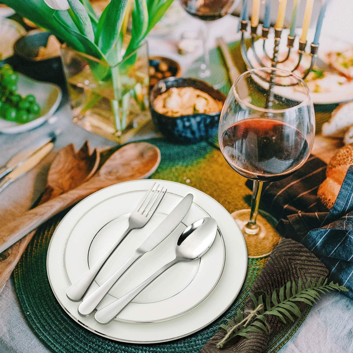 Hiware versatile silverware for home and hospitality use.