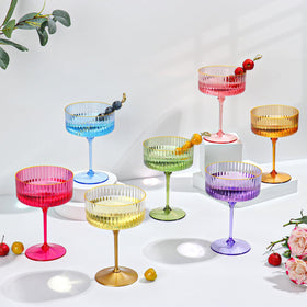 HKSZEH multipurpose cocktail glasses suitable for drinks and desserts