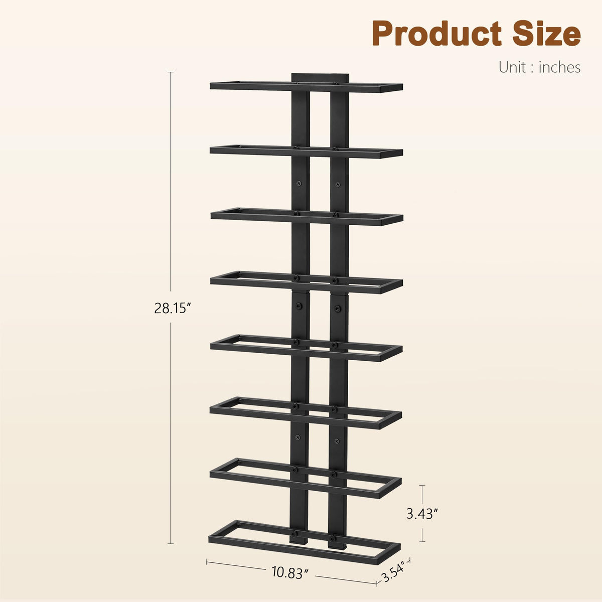 Hoctieon ideal for living room, dining room, or bar.