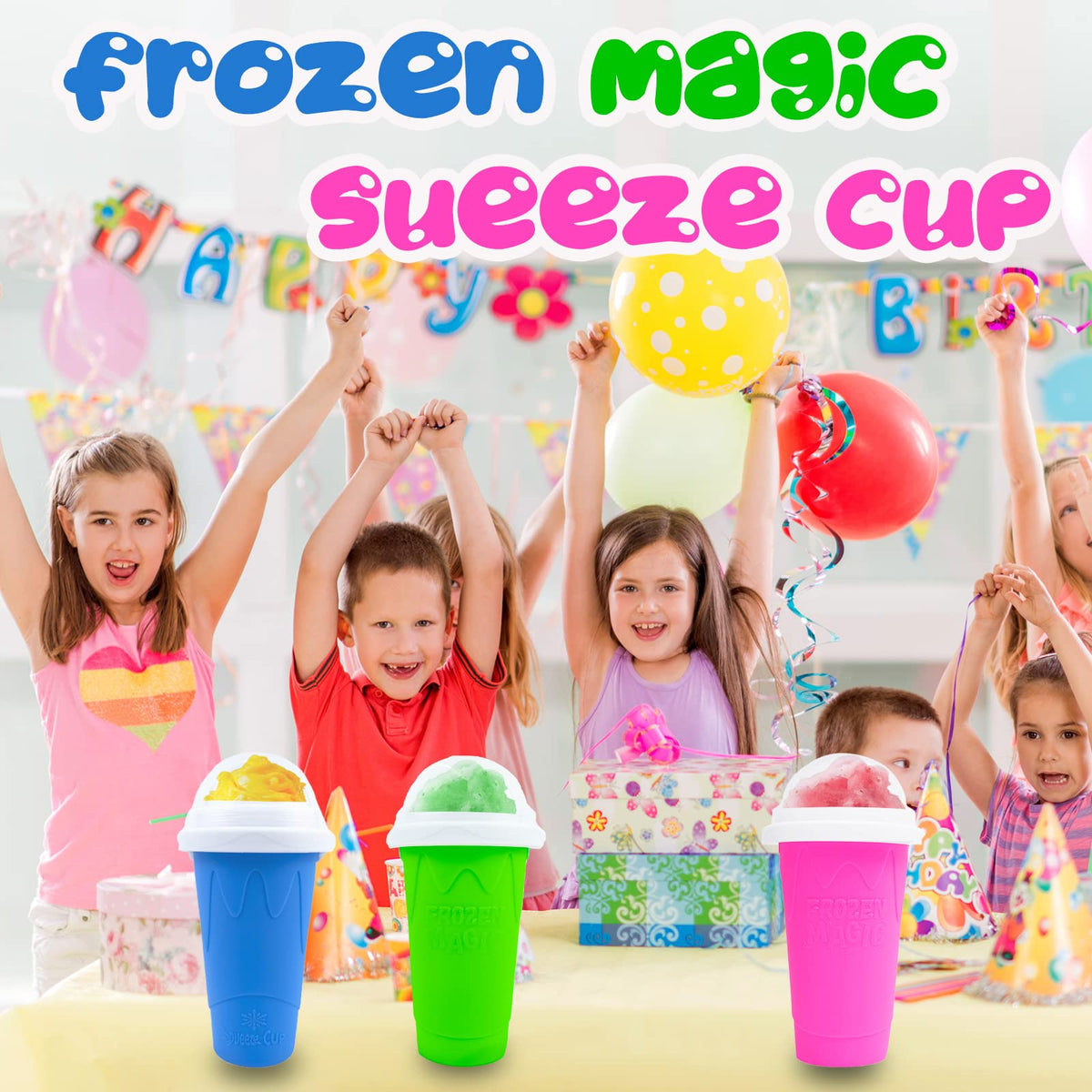 Hoinvaet freezer-ready slushy cup for no electricity cooling