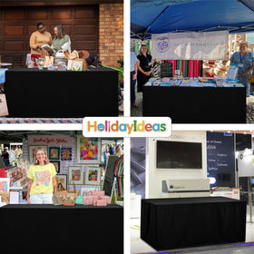 HolidayIdeas cost-effective 4-pack ensures uniform branding across settings.
