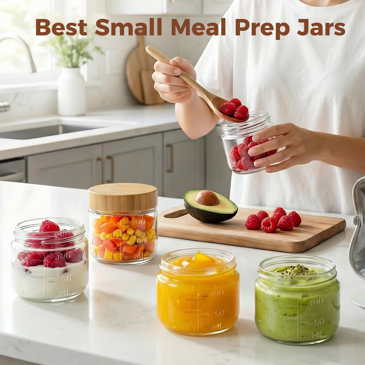 HomArtist 3oz jar is dishwasher-safe, simplifying cleanup after busy meals.