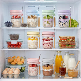 HomArtist jars are top rack dishwasher safe for easy cleaning.